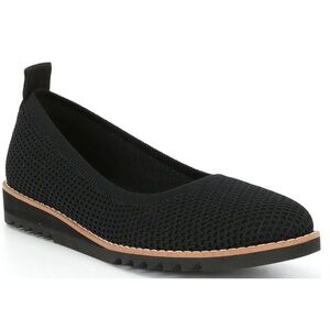 Eileen Fisher Etta Knit Slip-On Black Shoe 5.5